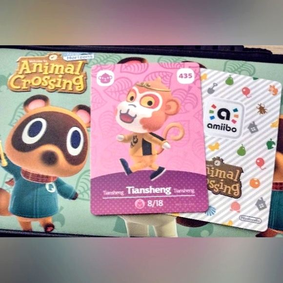 Tiansheng Amiibo Card Animal Crossing Nintendo Collectibles Women Men Kids - Picture 1 of 13